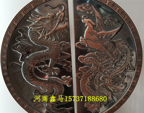 龍鳳呈祥不銹鋼門飾圖案.jpg 龍鳳呈祥不銹鋼門飾圖案.jpg