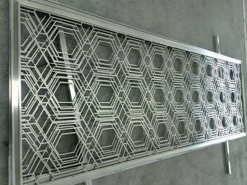 蜂巢不銹鋼屏風